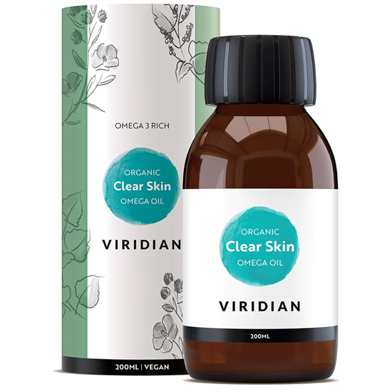 Organic Clear Skin Omega Oil 200ml