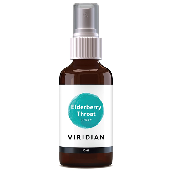 Organic Elderberry Throat Spray 50ml