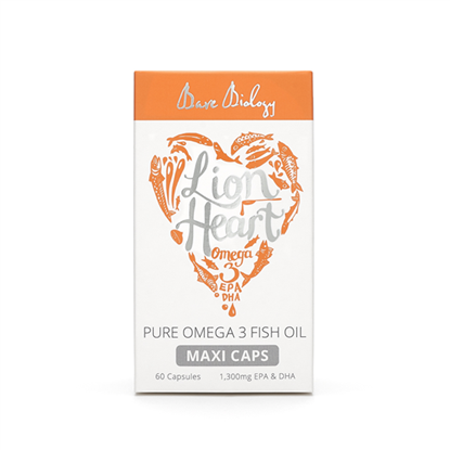 Lion Heart Omega 3 Maxi 60's (Orange)