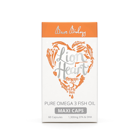 Lion Heart Omega 3 Maxi 60's (Orange)