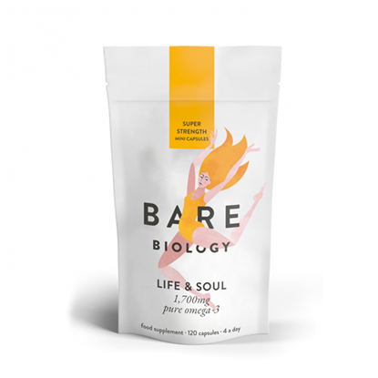 Life & Soul 1,700mg Pure Omega-3 Mini Capsules 120s POUCH