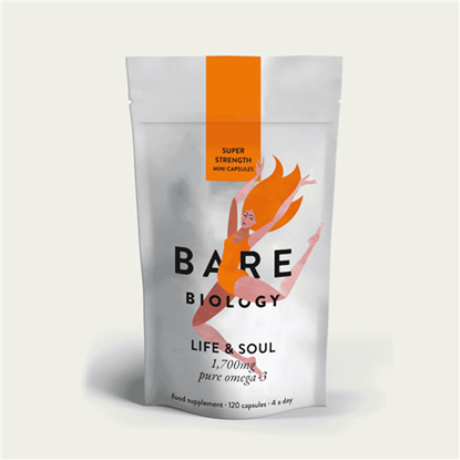 Life & Soul 1,700mg Pure Omega-3 Mini Capsules 120s POUCH