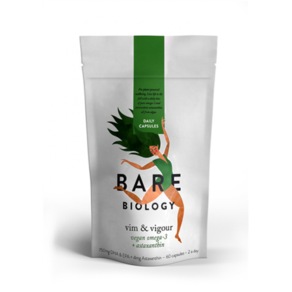 Vim & Vigour Vegan Omega-3 + Astaxanthin 60s POUCH