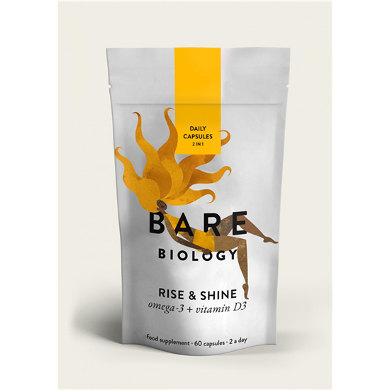 Rise & Shine Omega-3 + Vitamin D3 60s POUCH