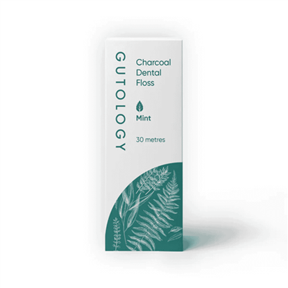 Charcoal Dental Floss Mint 30 Metres