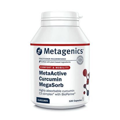 MetaActive Curcumin Megasorb 120s (Formerly Nutri Adv. Curcumin Megasorb  NUT-1502A)