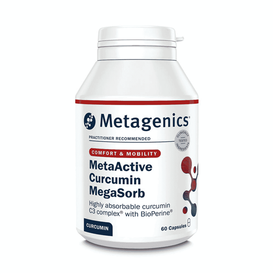 MetaActive Curcumin Megasorb 60s (Formerly Nutri Adv. Cucumin Megasorb NUT-1502)