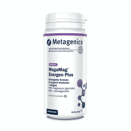 MegaMag Energen Plus Orange Flavour 30 Servings (Formerly Nutri Adv. NUT-3367)