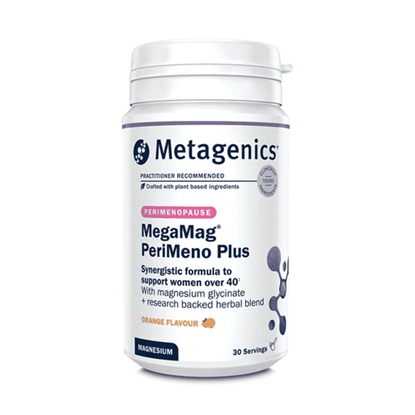 MegaMag PeriMeno Plus Orange Flavour 30 Servings (Formerly Nutri Adv. NUT-3370)