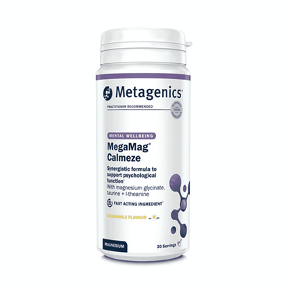 MegaMag Calmeze Chamomile Flavour 30 Servings (Formerly Nutri Adv. NUT-3362)