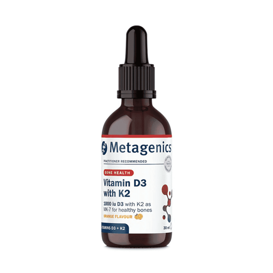 Vitamin D3 with K2 Orange Flavour 30ml (Formerly Nutri Adv. NUT-3403)