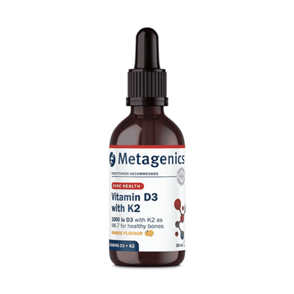 Vitamin D3 with K2 Orange Flavour 30ml (Formerly Nutri Adv. NUT-3403)