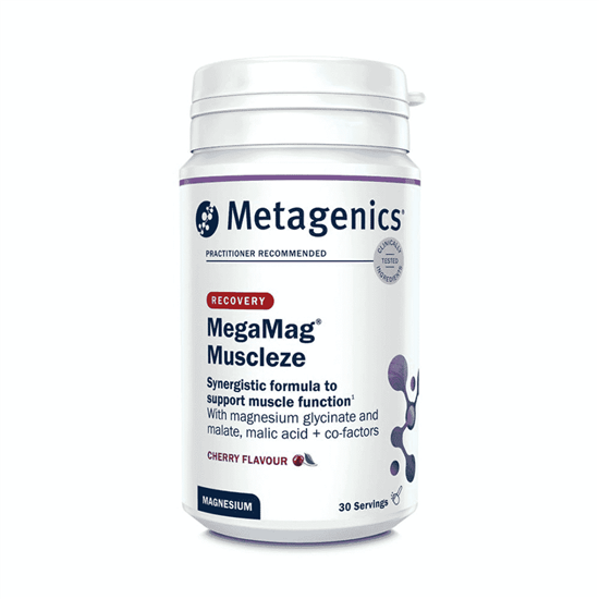 MegaMag Muscleze Cherry Flavour 30 Servings (Formerly Nutri Adv. NUT-3372)