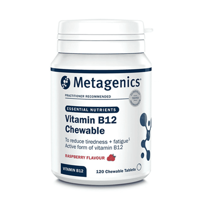 Vitamin B12 Chewable Raspberry Flavour 120s (Formerly Nutri Adv. NUT-4404)