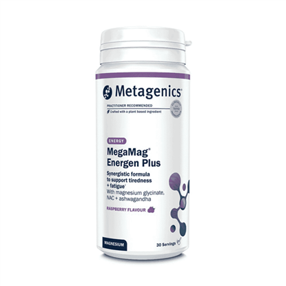 MegaMag Energen Plus Raspberry Flavour 30 Servings (Formerly Nutri Adv. NUT-3368)