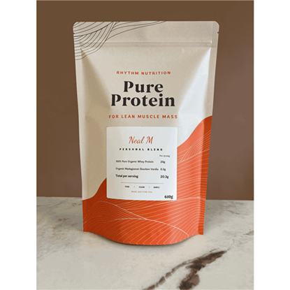 Pure Protein Organic Whey Protein with Vanilla 610g (INCLUDE SCOOP)