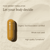 Organic TurmaForte Turmeric for All 60's